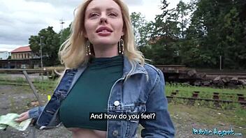 Ruby Lee’s Big Ass Tits Blasted in Public POV Fuck