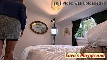 lara's latex secretary pussy ready for your kinky duty fuck