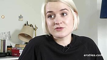 Luisa drenches in squirting orgasm close up