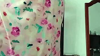 innocent curvy latina models sexy pink pajamas softly