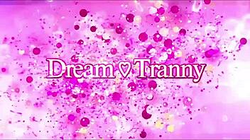 tranny gabrielly ferraz rides rubber cock with her small tits ass