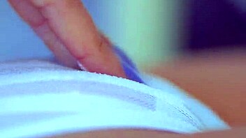 desi beauty fingers shaved pussy to creamy overflowing climax