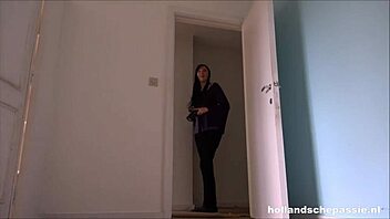 Hot dutch milf takes hard anal pounding bent over