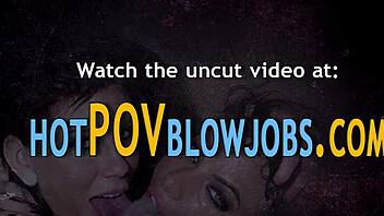 asian pov babe chats through intense facial finish