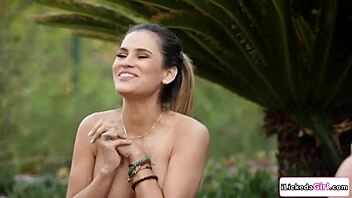 lesbian babes lick pussies with milf yoga instructor group session