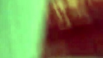 latina shifts thong aside for spanking and domination