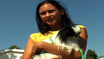 FUCKING SLUTTY BRUNETTE DEEPTHROAT DOGGY CREAMPIE BIG TITS!