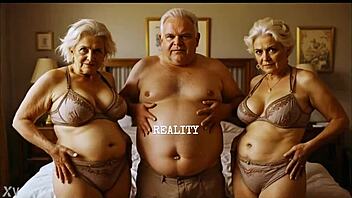 fantasy granny group vs harsh reality comedy threesome