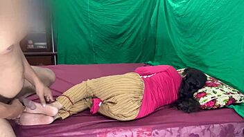 new desi village couple shares intimate homemade moment