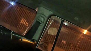 peruvian milf squirts big clit sucking cock in taxi cruising lima streets