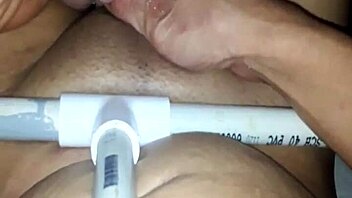 fucking my tight pocket pussy again damn it grips my monster cock so good