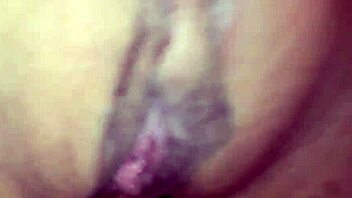 pretty shaved pussy with big mound spread wide for licking and fucking