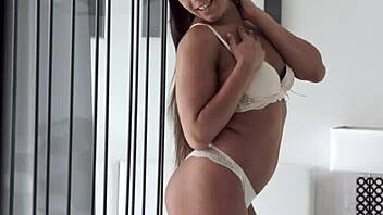 alluring eurobabe in stockings gets passionately group banged 🍑💦