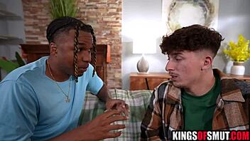 sydney paige milf bathes and fucks black stud