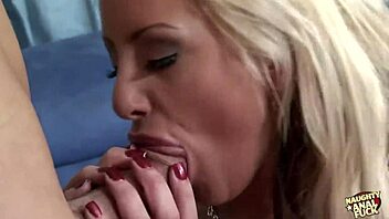 savannah bond blonde slut bends over for anal assfucking with big tits blowjob deepthroat