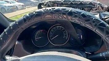 Colombian Sexy Cyclist Fucked Outdoor POV Squirting Cumshot