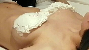 i made creamy bra for my busty gf's tits