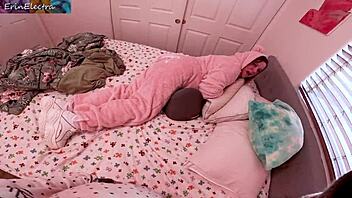 stepsiblings sneak sex before halloween trick or treat