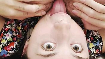 try this upside down rimming while i gag on your cock