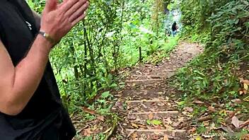 Morbid Fingers Herself Naked Beside Silvana Lee in River