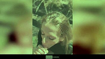 danique sinners hot dutch milf pounds outdoors with stud