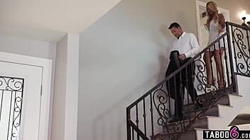 cheating milf lolly dames gangbanged with intense double penetration