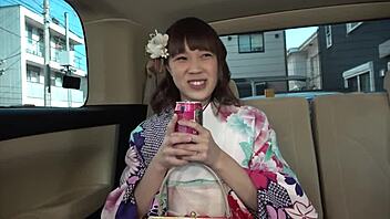 hidden g-cup japanese beauty poses then gets intimately filmed