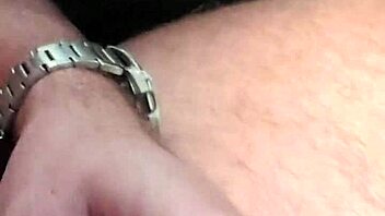 stroking monster cock publicly in parking lot thrill