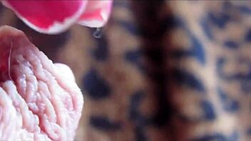 huge clit throbs in intense closeup orgasm