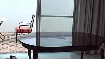 two cute japanese fuck passionately under warm sunlight