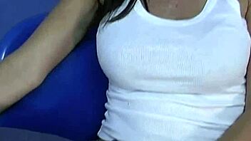 Busty cougar Anjelica devours BBC at gloryhole like a pro