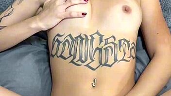 PETITE LATINA BRUNETTE GAGS DEEPTHROAT RIDES COWGIRL ROUGH MISSIONARY CUM ON TITS!