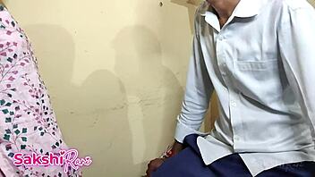 step sis horny on raksha bandhan? hindi dirty talk leads to hard pussy fuck