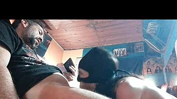 argentinian babe delivers intense sloppy cock sucking