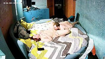 Big milf babe massages friend's fat ass naked!