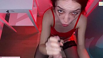 party pickup whore lilith cain's cum facial play 😍💦