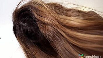 Miki Motohashi Japanese Busty Woman Fucks Hard And Cums Before Lover