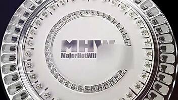 Brunette Hottie Demi Dasani Deepthroats Rome Majors' Huge Cock