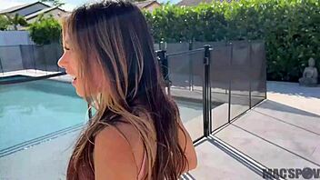 Petite Latina Xxlayna Marie Lifted Outdoors By Jmac's Huge Cock?