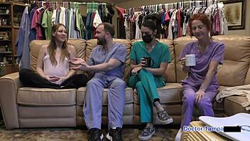 nova, does dr tampa probe your pregnant pussy deep?