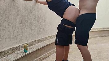 bodybuilder bets big loses assfucked by buddy creampie