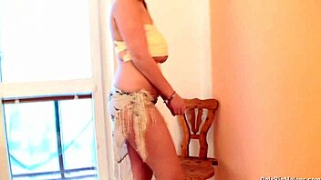 krystal swift's huge natural tits get taped in czech sex tape action