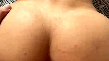 fucking curly brunette's tasty amateur pussy deep