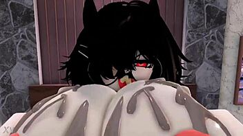 yo that bunny teased too much now breeding her rough