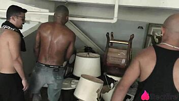 Debora Andrade's wild anal pounding orgy with big black cock