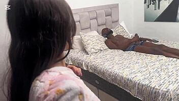 She caught me watching porn and gave her pussy and ass as reward