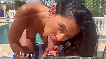 Deepthroat Me Poolside Then Slam Pussy!