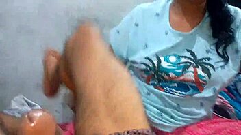 intense blowjobs and cumshots cover cute indian girlfriend's face