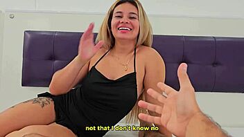 best friend rates my big clit pussy then fucks pov homemade