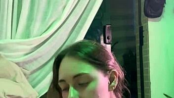 Oiled Neighbor Latina Swallows Cum After Doggystyle Creampie Ride